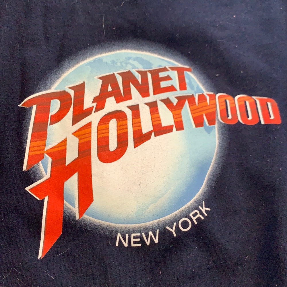 YOUTH XL VINTAGE PLANET HOLLYWOOD CREWNECK